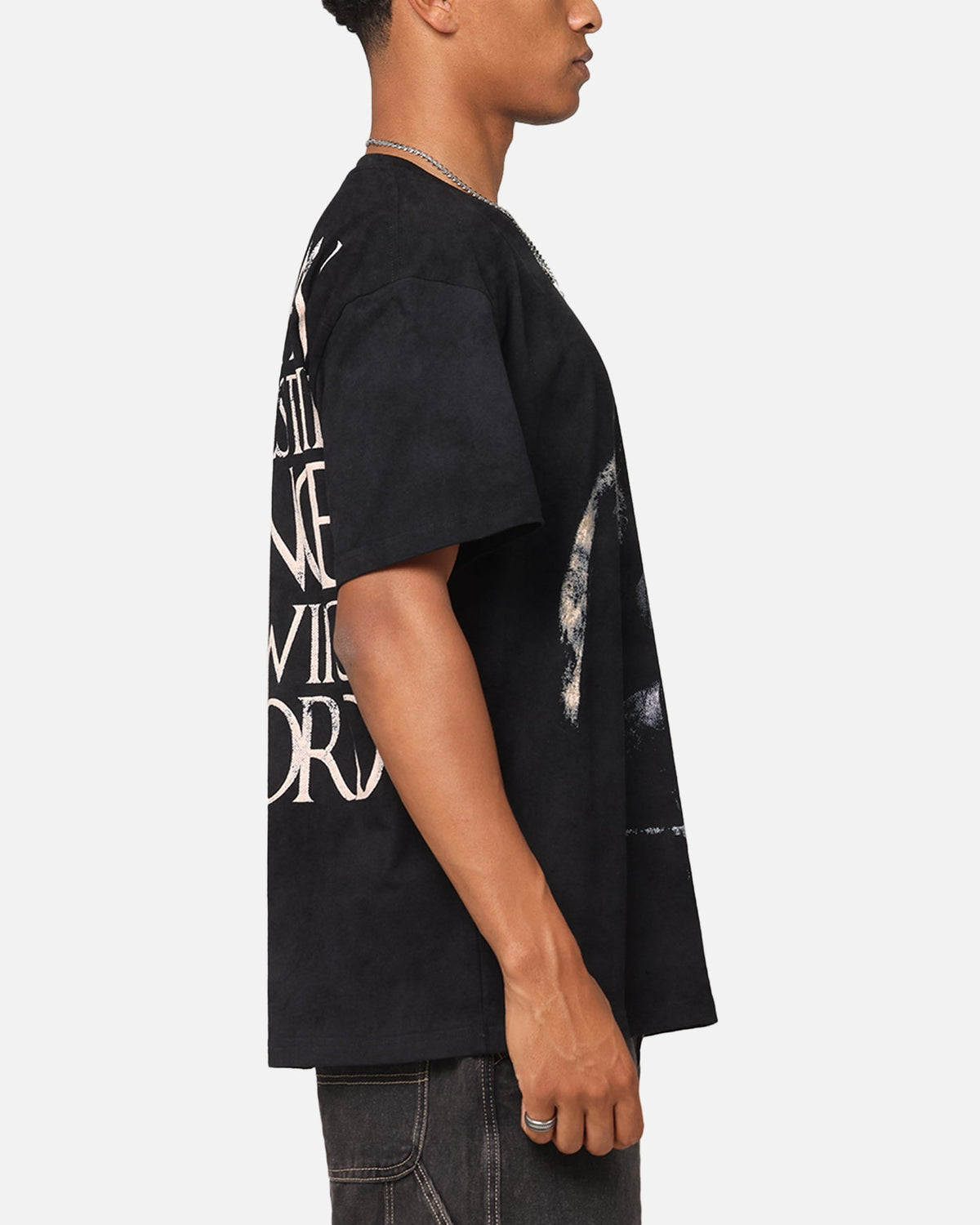 Goat Crew X Game Of Thrones Ned Stark Heavy T-Shirt Black