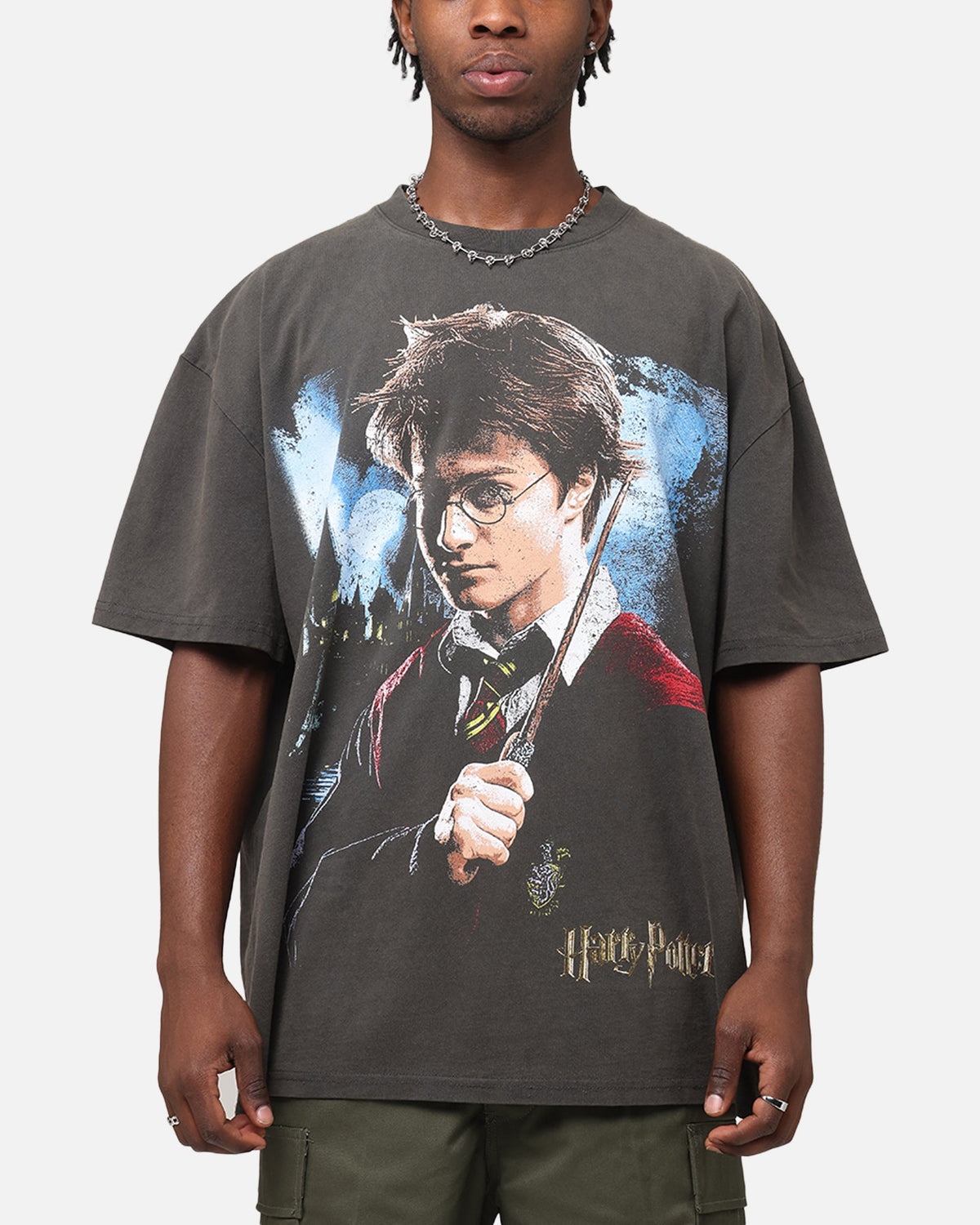 Goat Crew X Harry Potter Heavy T-Shirt Black Wash