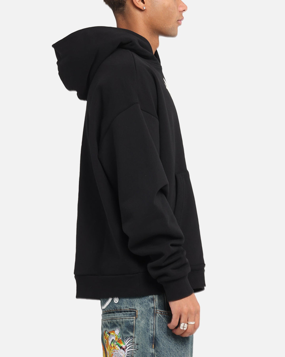 Market Smiley Lockup Hoodie Black