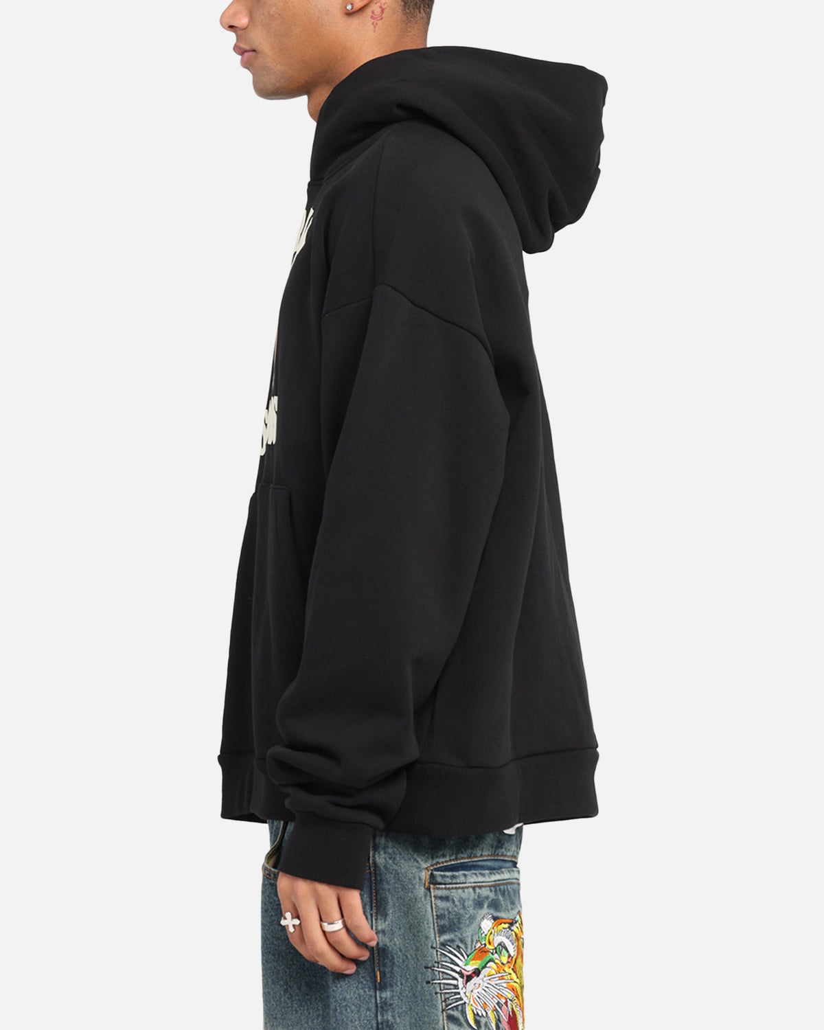 Market Smiley Lockup Hoodie Black