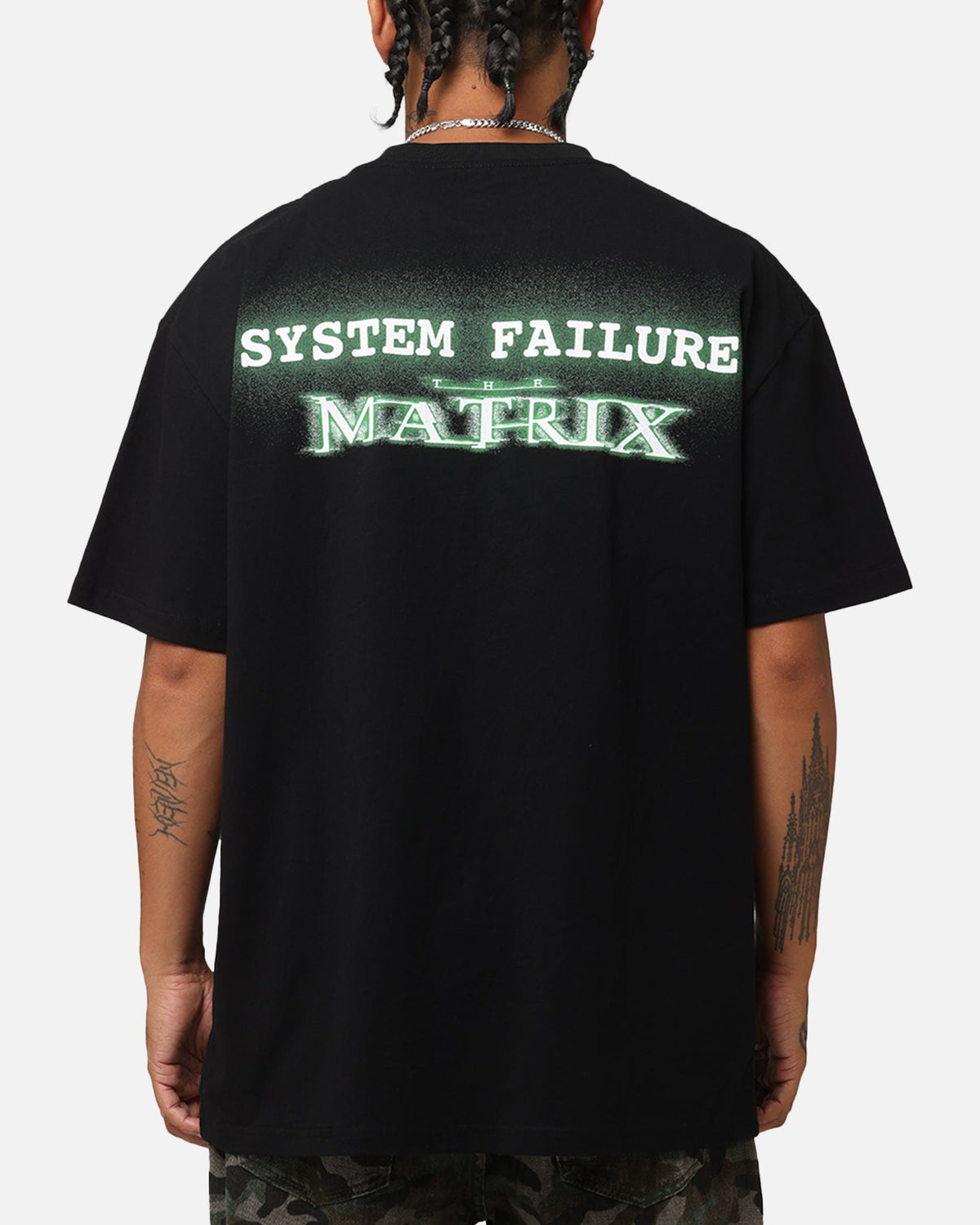 American Thrift X The Matrix Trinity Heavy T-Shirt Black