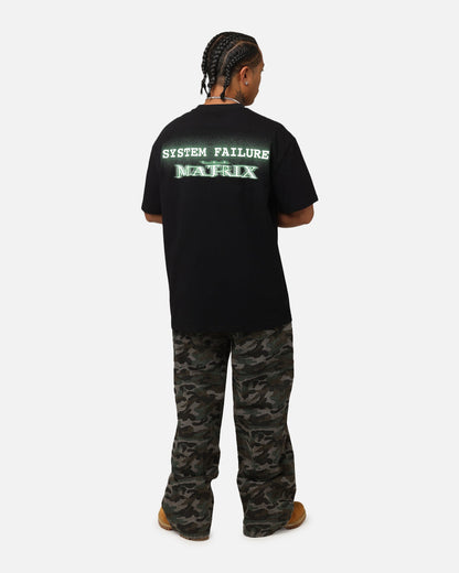 American Thrift X The Matrix Trinity Heavy T-Shirt Black
