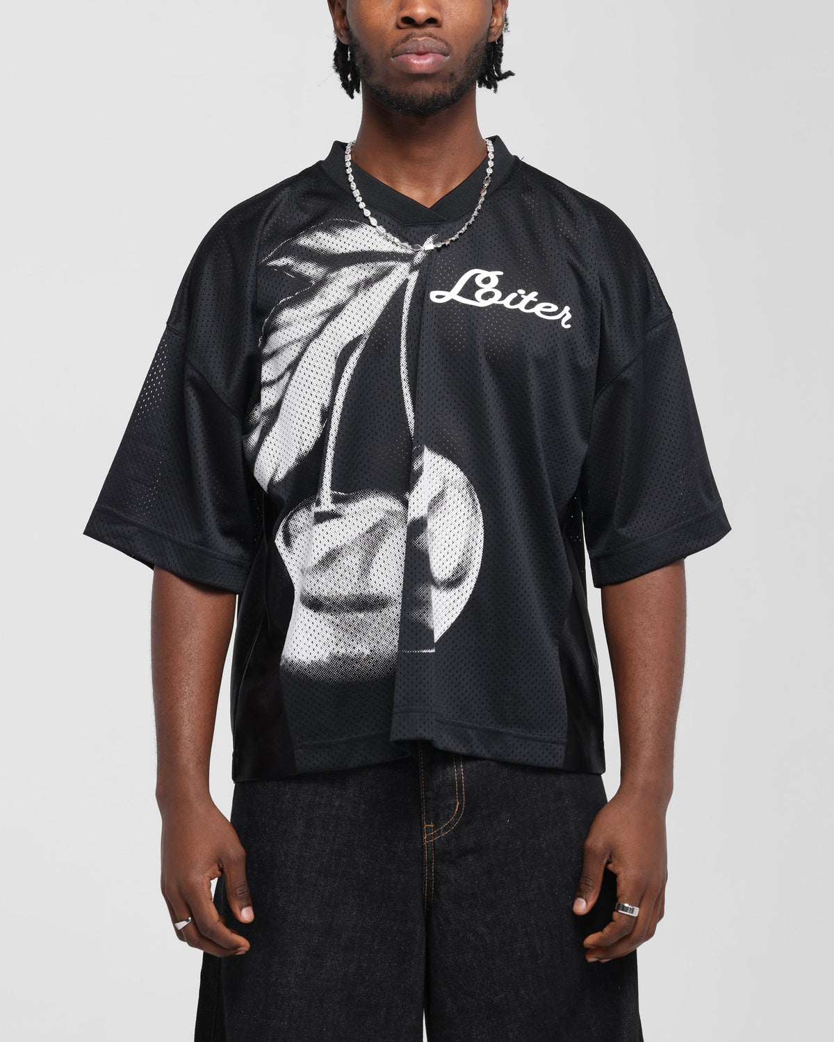 Loiter Cherry Jersey Black