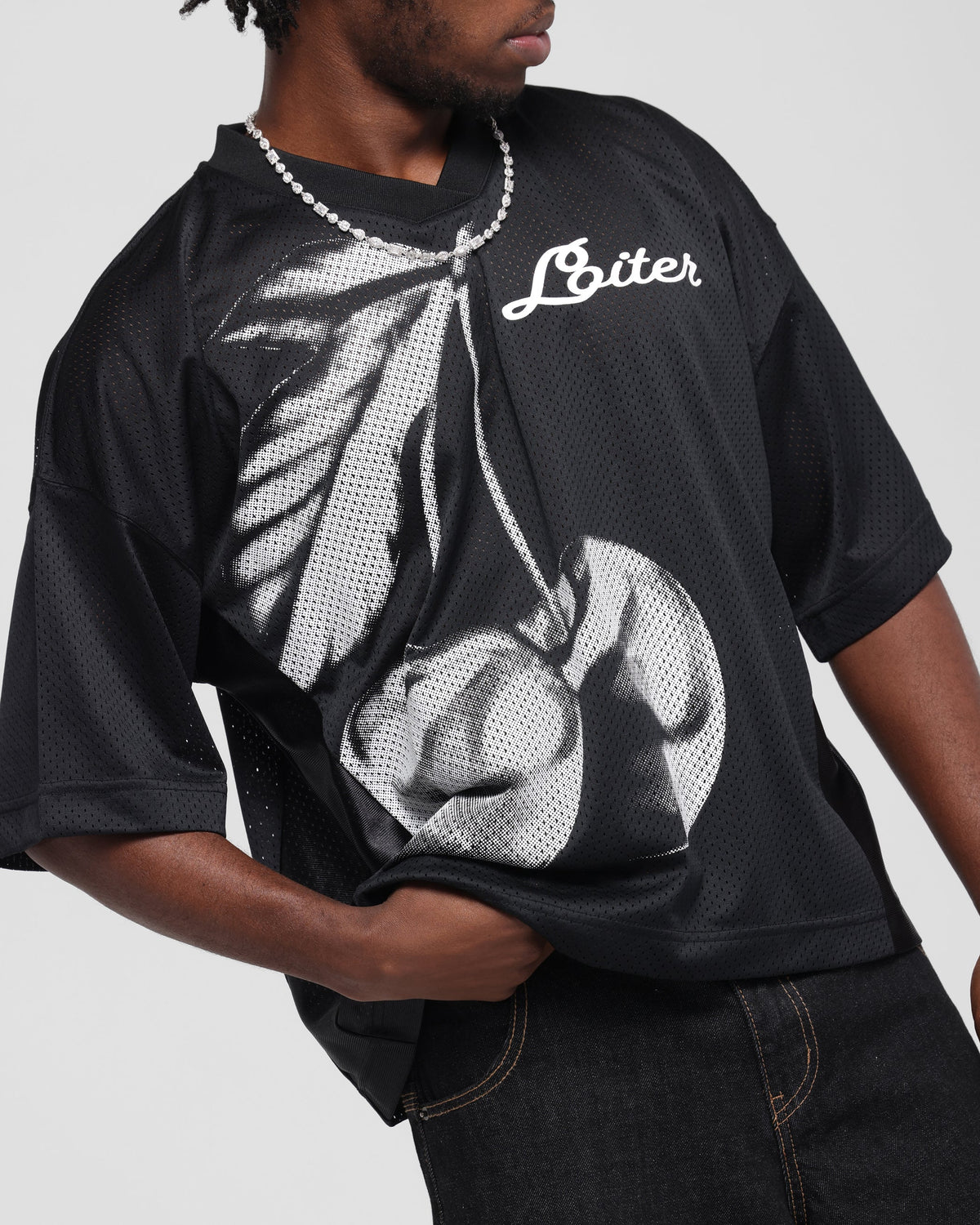 Loiter Cherry Jersey Black