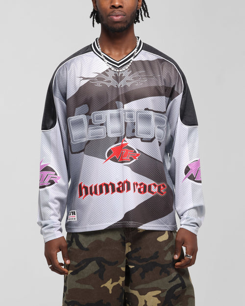 Loiter Cyber Hockey Jersey Grey/Black