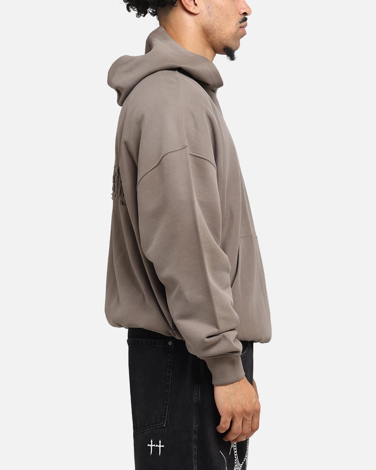 Saint Morta Manticore Boxy Hoodie Sunfade Brown