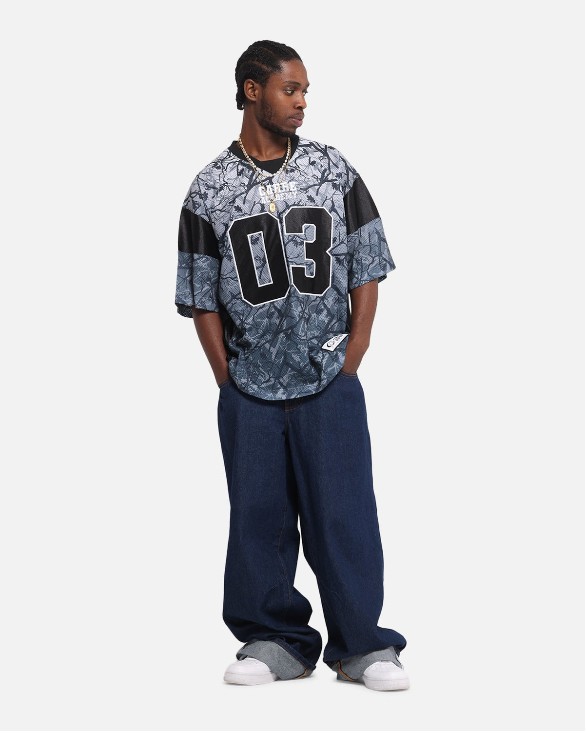 Carre Outlaw Jersey Black Real Tree Camo