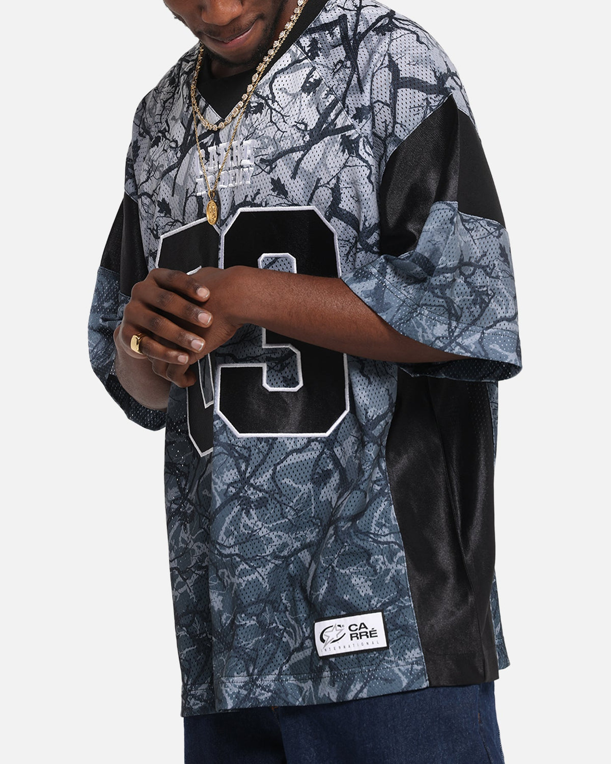 Carre Outlaw Jersey Black Real Tree Camo