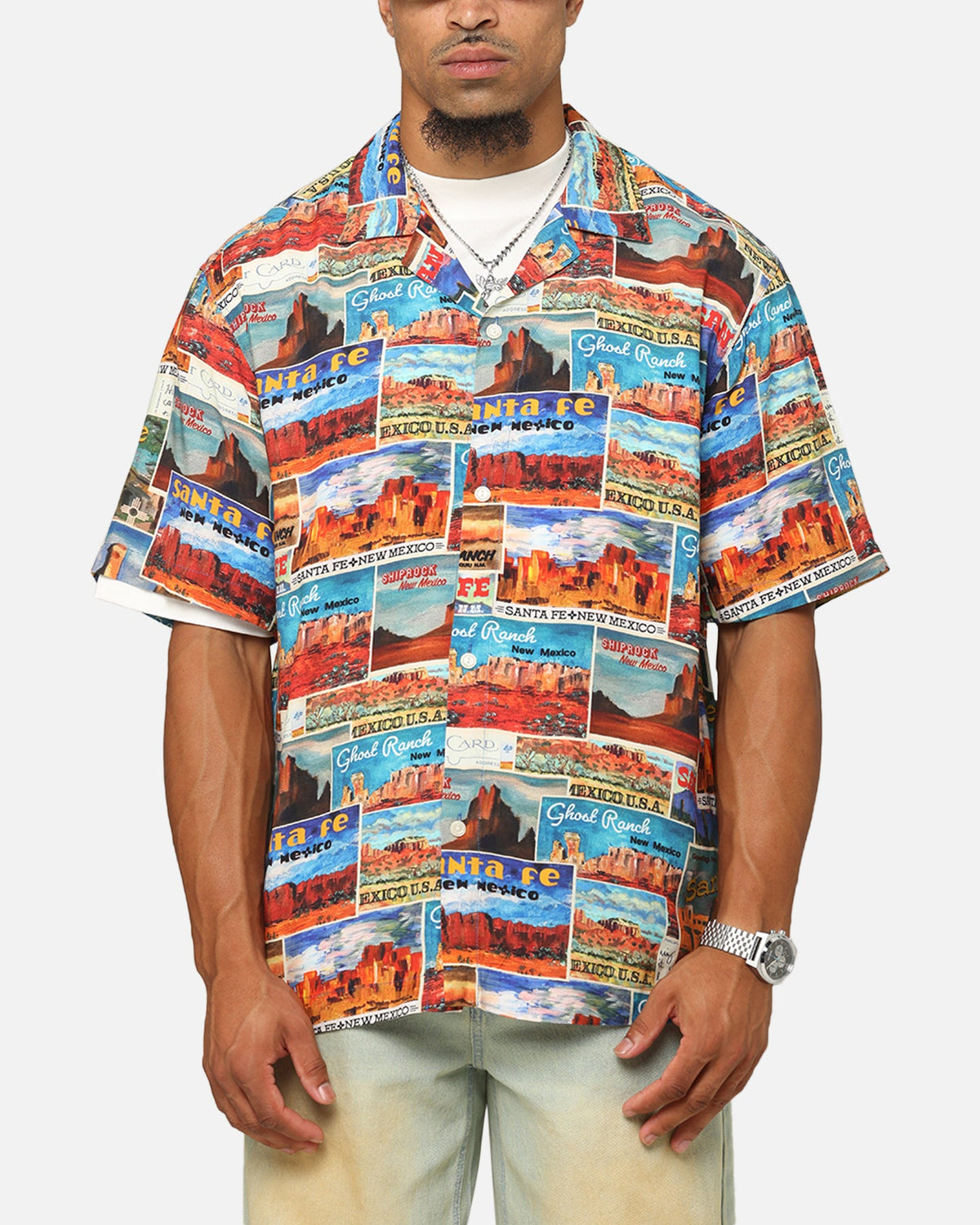 Champion Route 40 Drifter Button Up Shirt Ginger