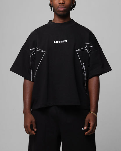 Loiter Dark Performance T-Shirt Black