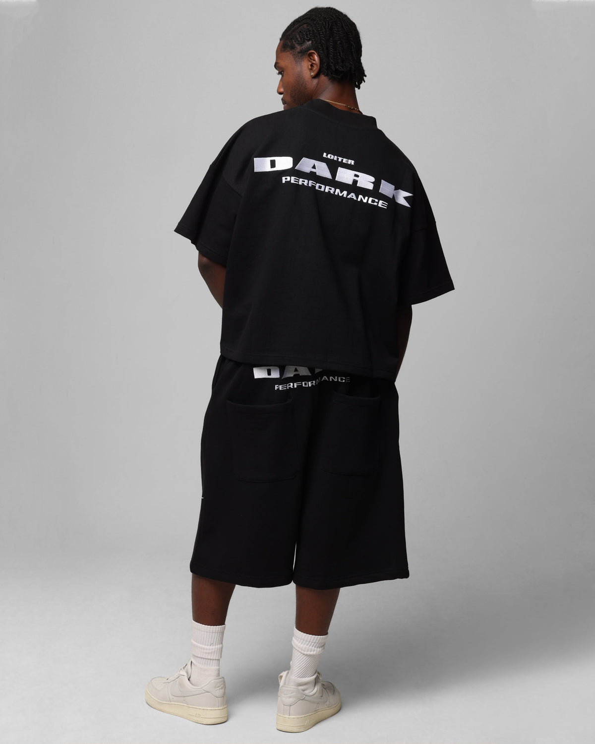 Loiter Dark Performance T-Shirt Black