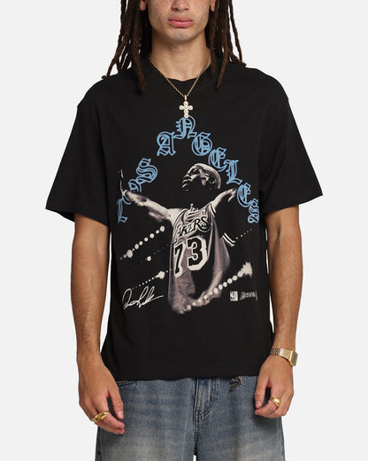 Mitchell & Ness Los Angeles Lakers Dennis Rodman Xray Glow T-Shirt Black