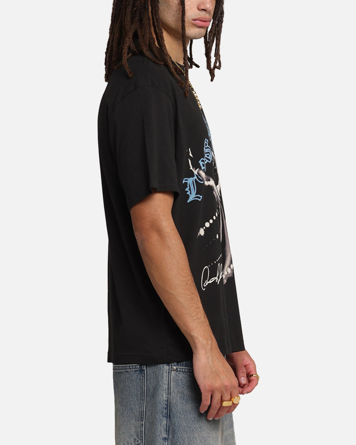 Mitchell & Ness Los Angeles Lakers Dennis Rodman Xray Glow T-Shirt Black