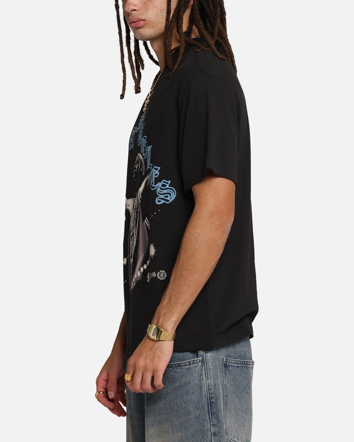 Mitchell & Ness Los Angeles Lakers Dennis Rodman Xray Glow T-Shirt Black