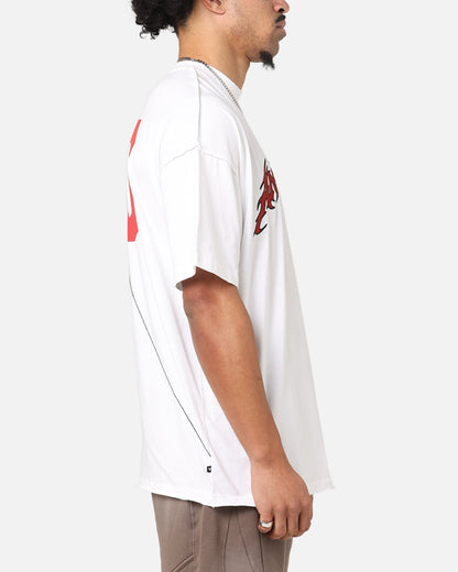 The Anti Order Mosh Non Seam T-Shirt White/Red