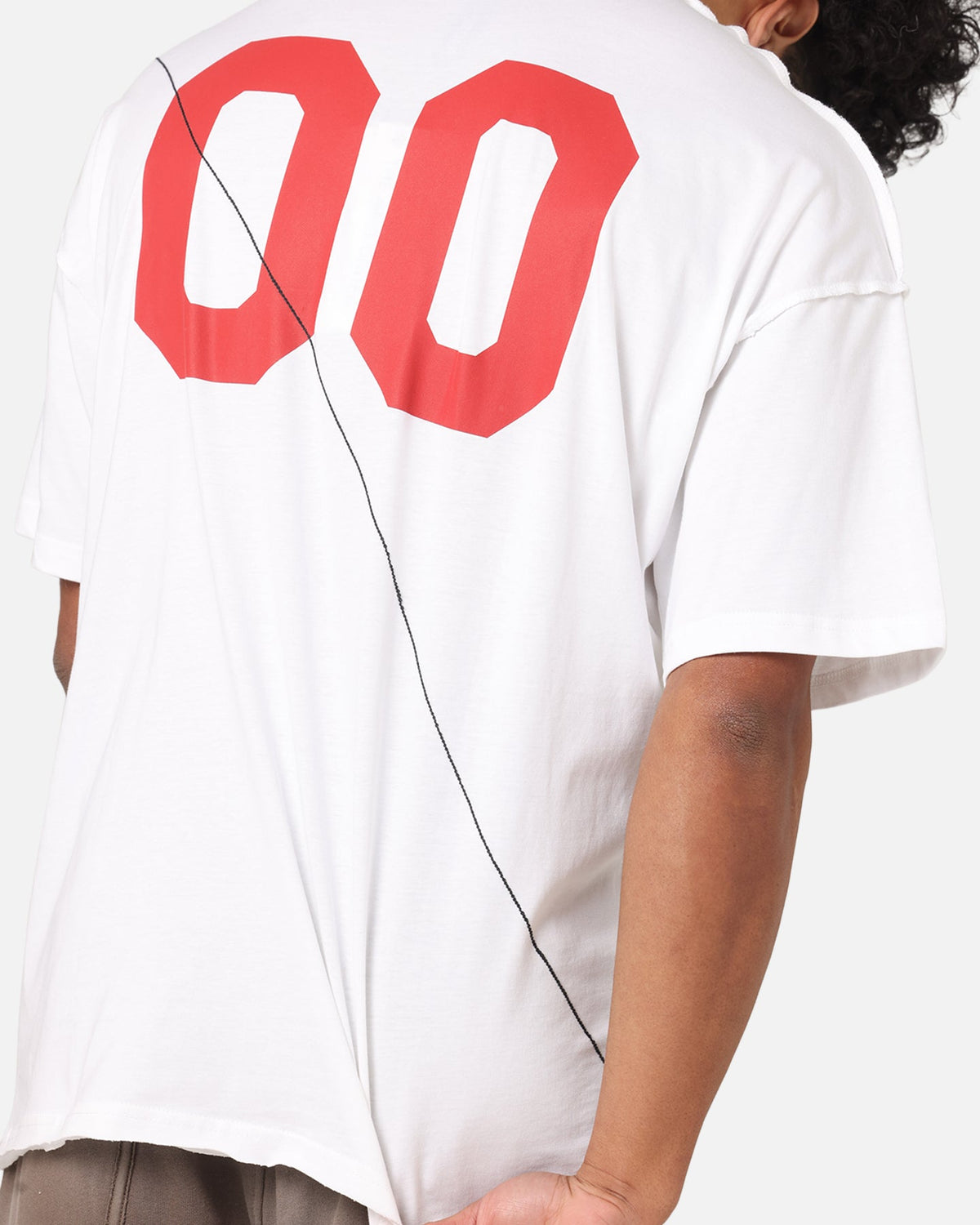 The Anti Order Mosh Non Seam T-Shirt White/Red