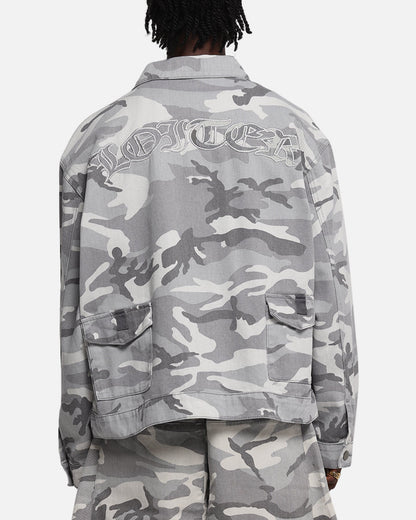 Loiter Combat Utility Jacket Snow Camo