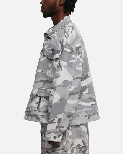 Loiter Combat Utility Jacket Snow Camo