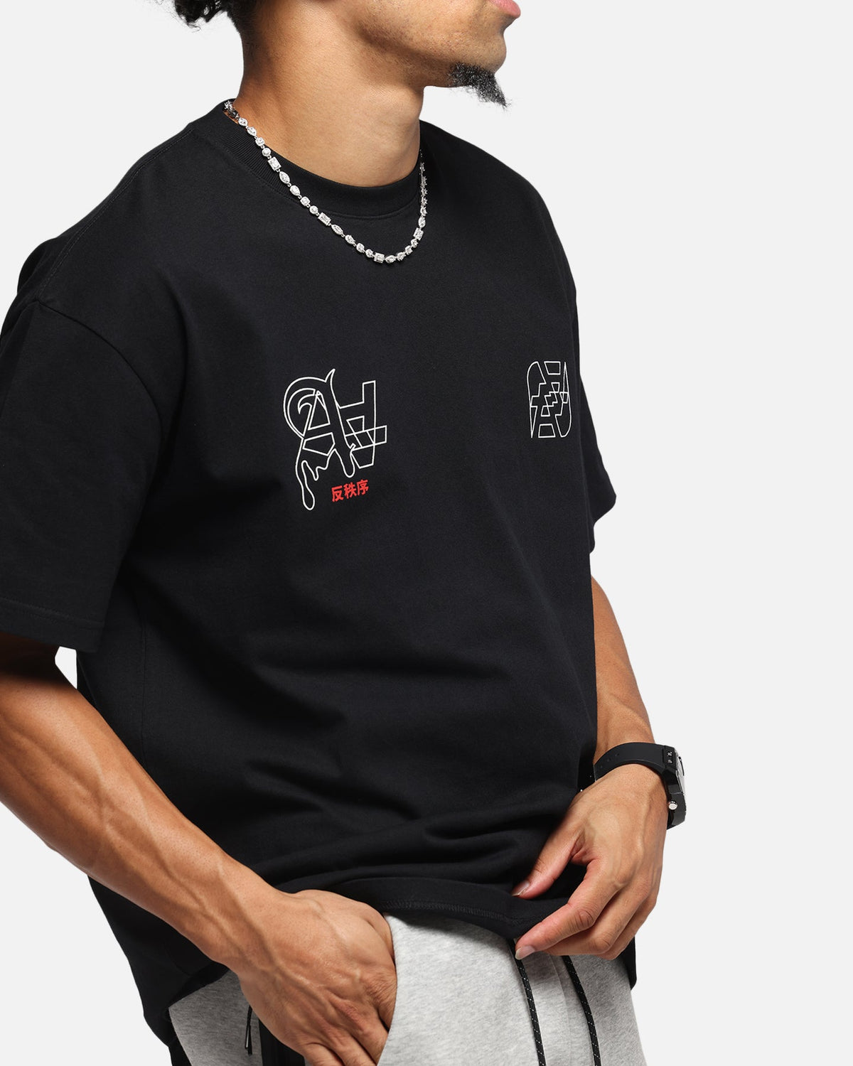 The Anti Order Arcade Boxy T-Shirt Black