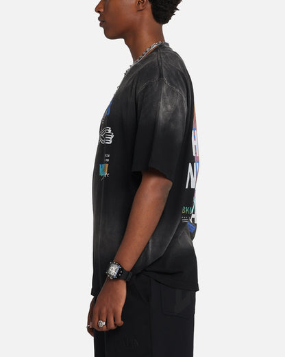 Pop Smoke Never Clear T-Shirt Black Wash