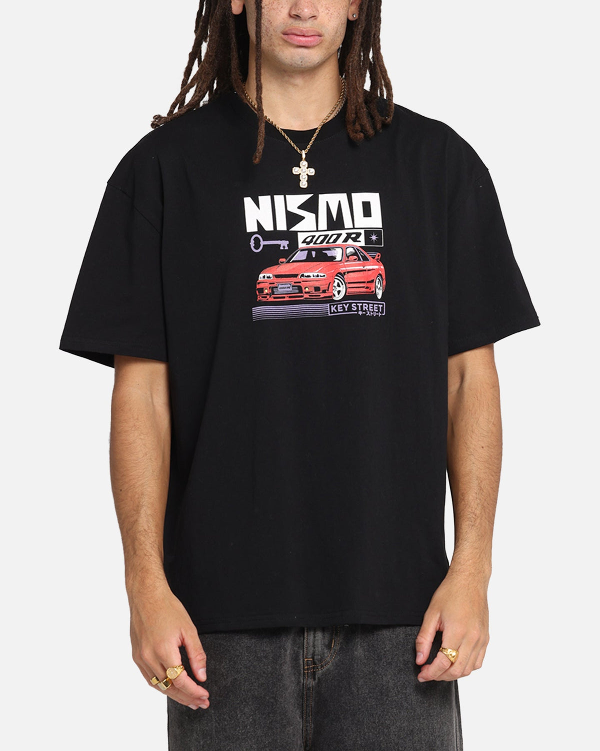 Key Street 400 R T-Shirt Black