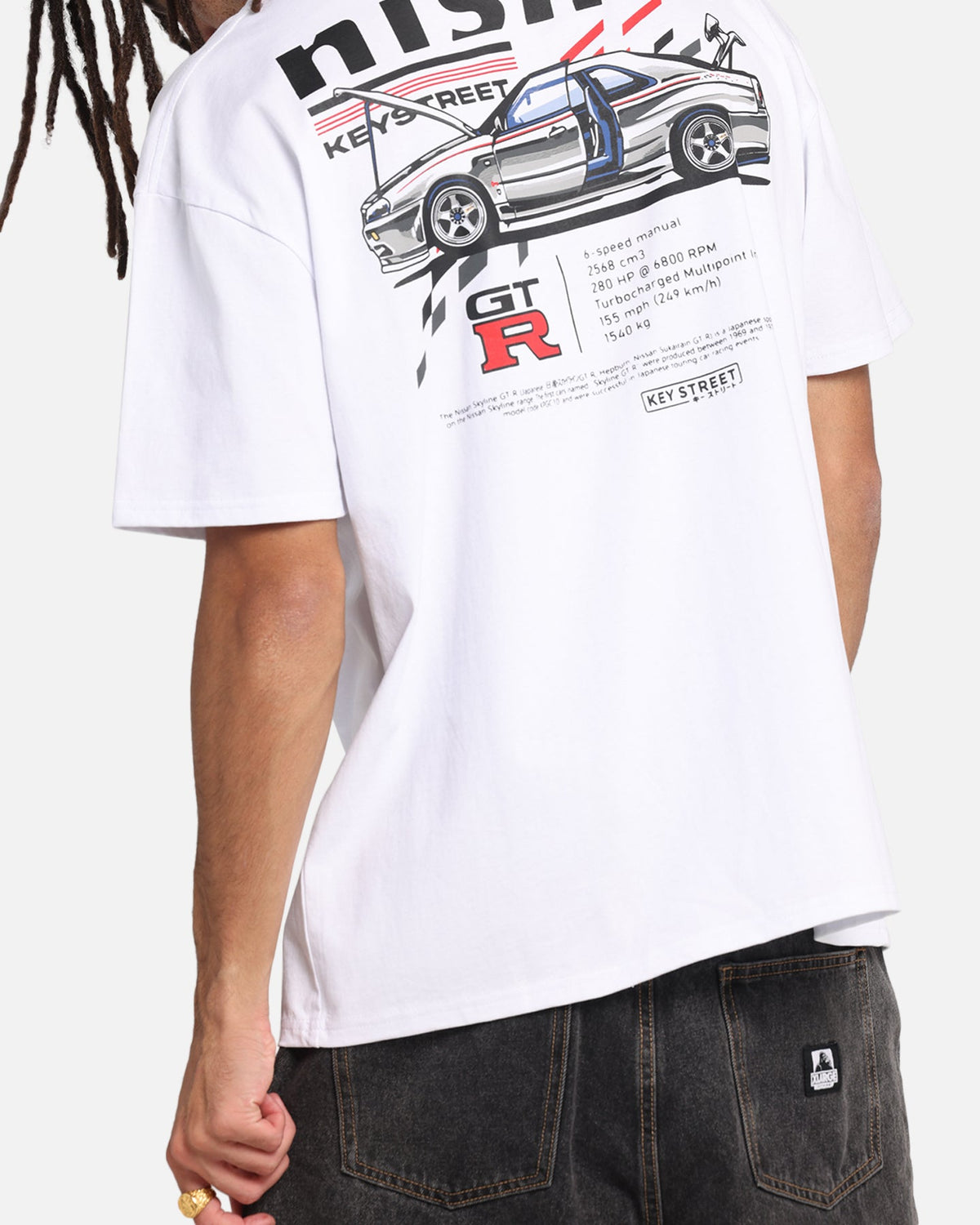 Key Street Nismo R34 GTR T-Shirt White