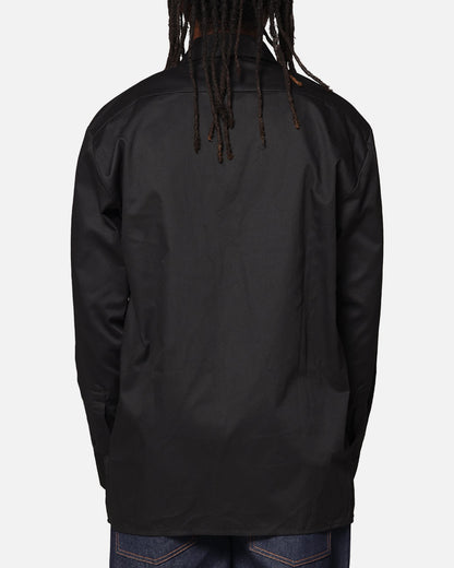 Dickies Long Sleeve Work Shirt Black