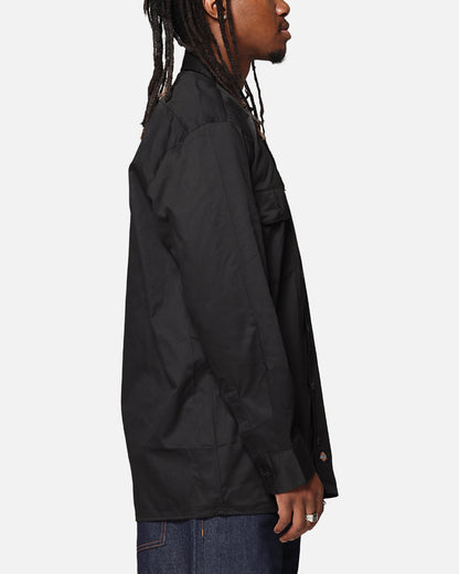 Dickies Long Sleeve Work Shirt Black