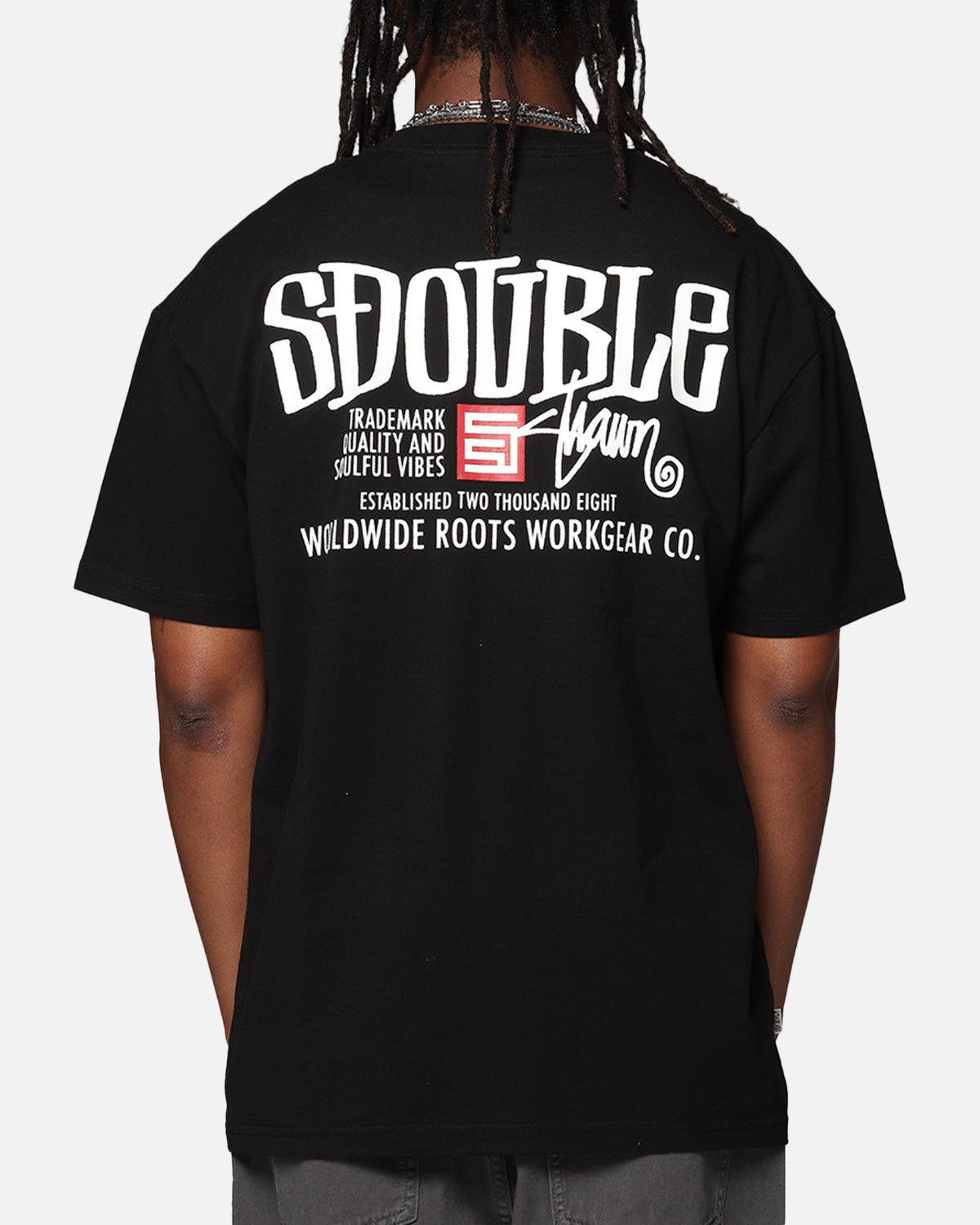 S Double Workgear T-Shirt Black