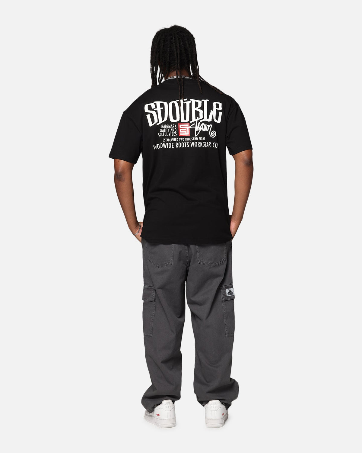 S Double Workgear T-Shirt Black