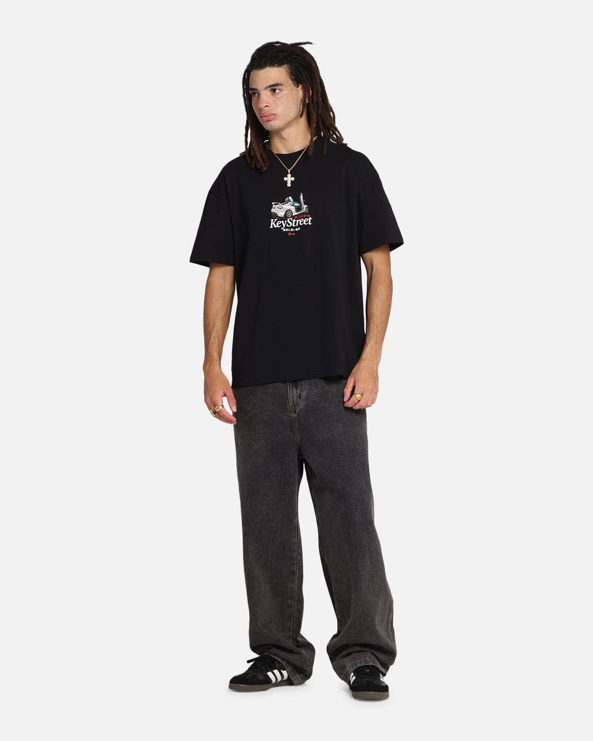 Key Street Control And Chaos T-Shirt Black