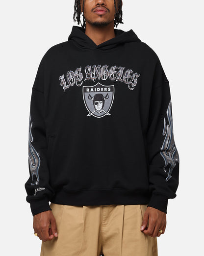 Mitchell & Ness Las Vegas Raiders Chrome Nation Hoodie Black