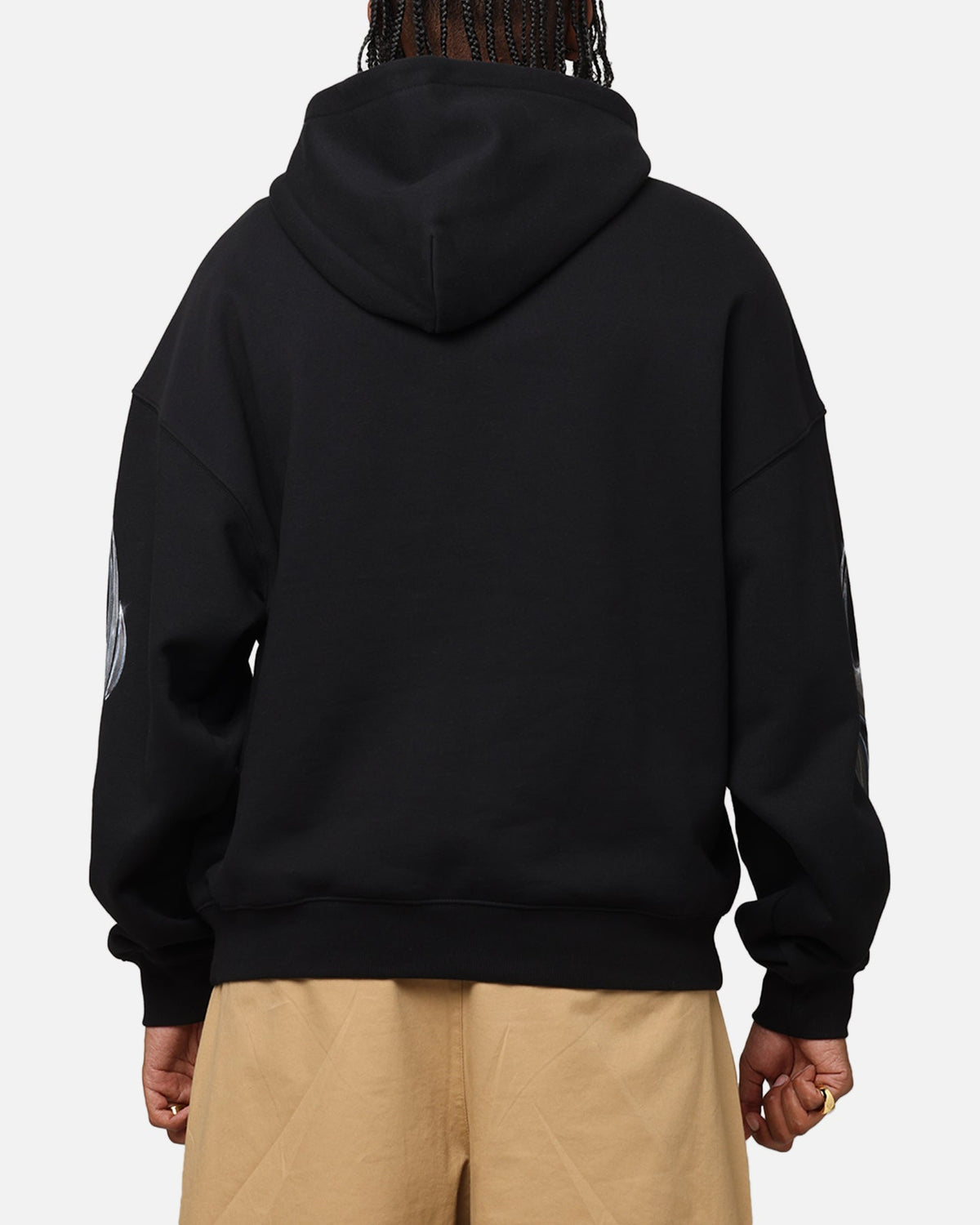 Mitchell & Ness Las Vegas Raiders Chrome Nation Hoodie Black