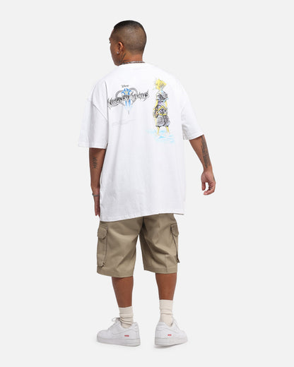 Goat Crew Disney Kingdom Hearts Disc Heavy T-Shirt White