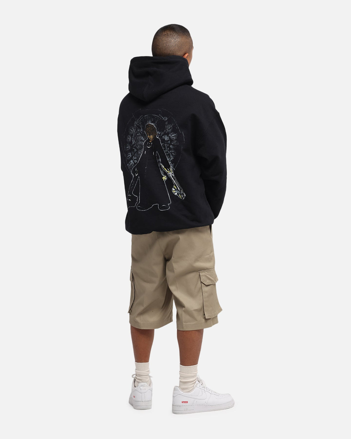 Goat Crew Disney Kingdom Hearts Roxas Hoodie Black