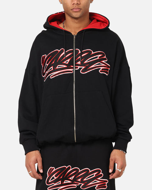 Carre Terrace Zip Hoodie Black
