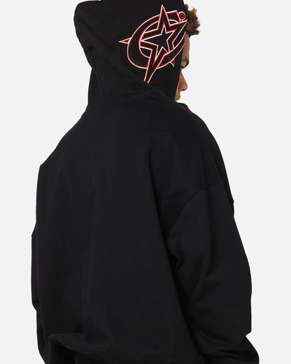 Carre Terrace Zip Hoodie Black