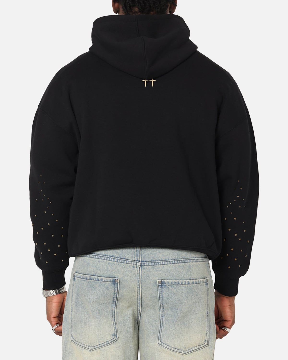 Saint Morta Rodeo Drive Boxy Hoodie Black