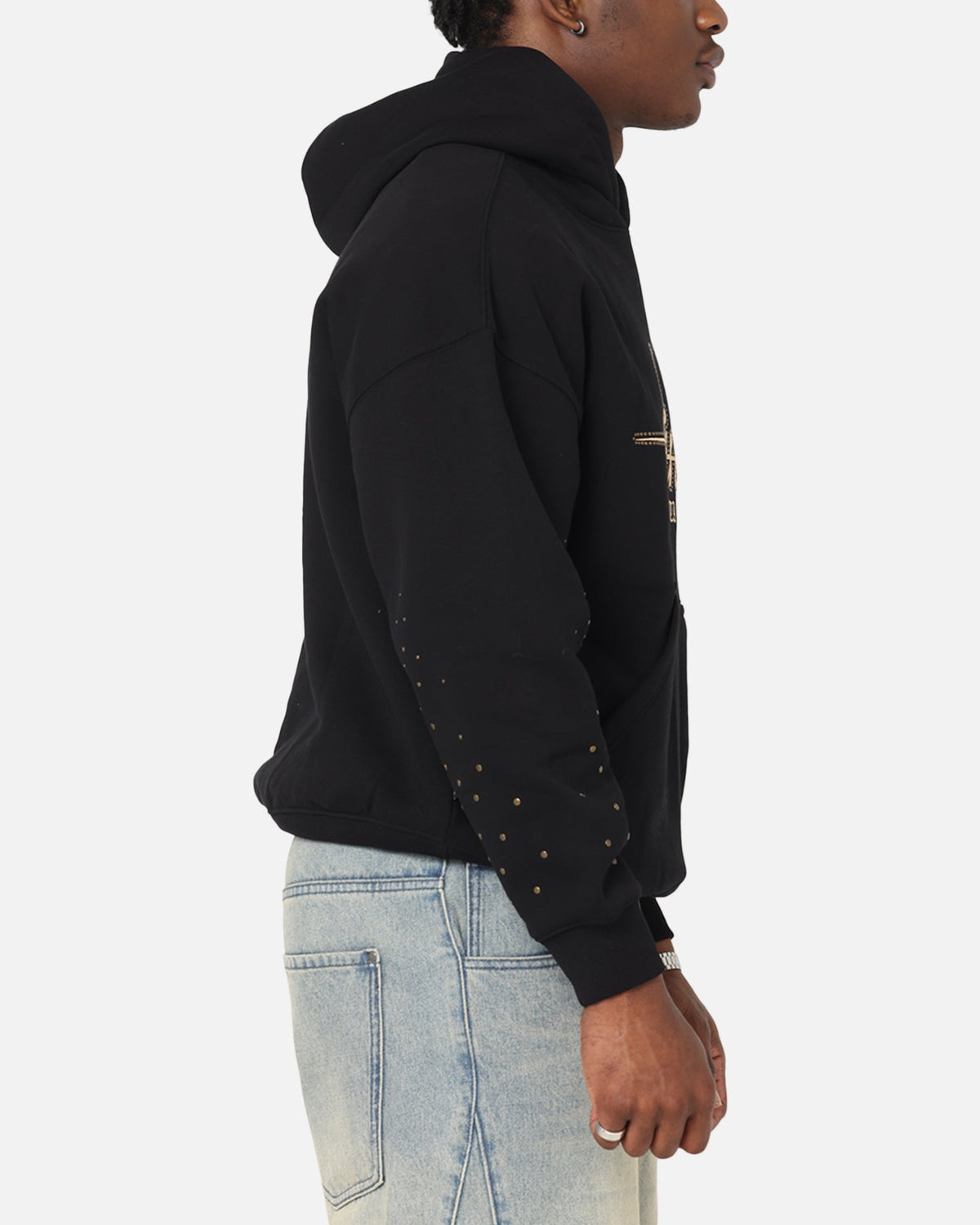 Saint Morta Rodeo Drive Boxy Hoodie Black