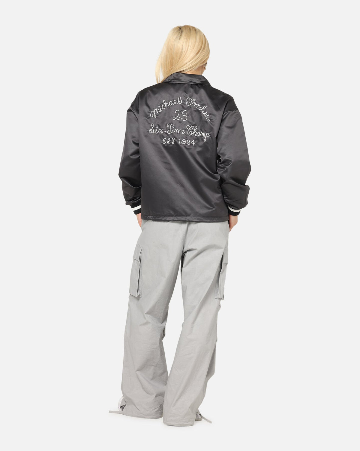 Jordan Women's Coaches Jacket Black/Sail