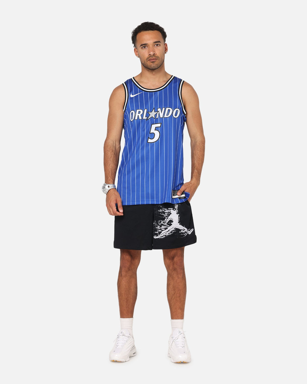 Nike Paolo Banchero Orlando Magic #5 Icon Edition 2025/26 Nike Dri-Fit NBA Swingman Jersey Game Royal
