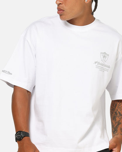 Mitchell & Ness Las Vegas Raiders Beastmode 24 Boxy T-Shirt White
