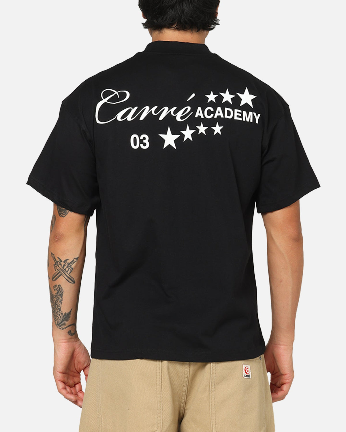 Carre Star Academy T-Shirt Black