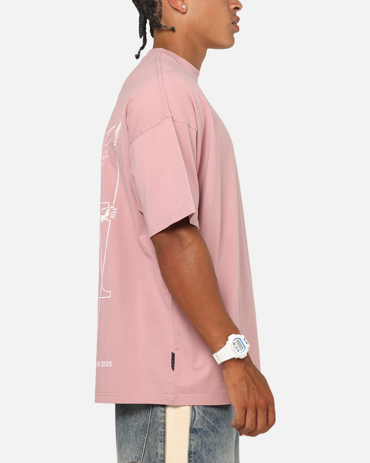Saint Morta Archangel T-Shirt Dusty Pink