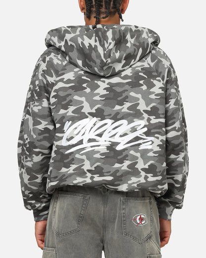 Carre Grit Hoodie Black Camo