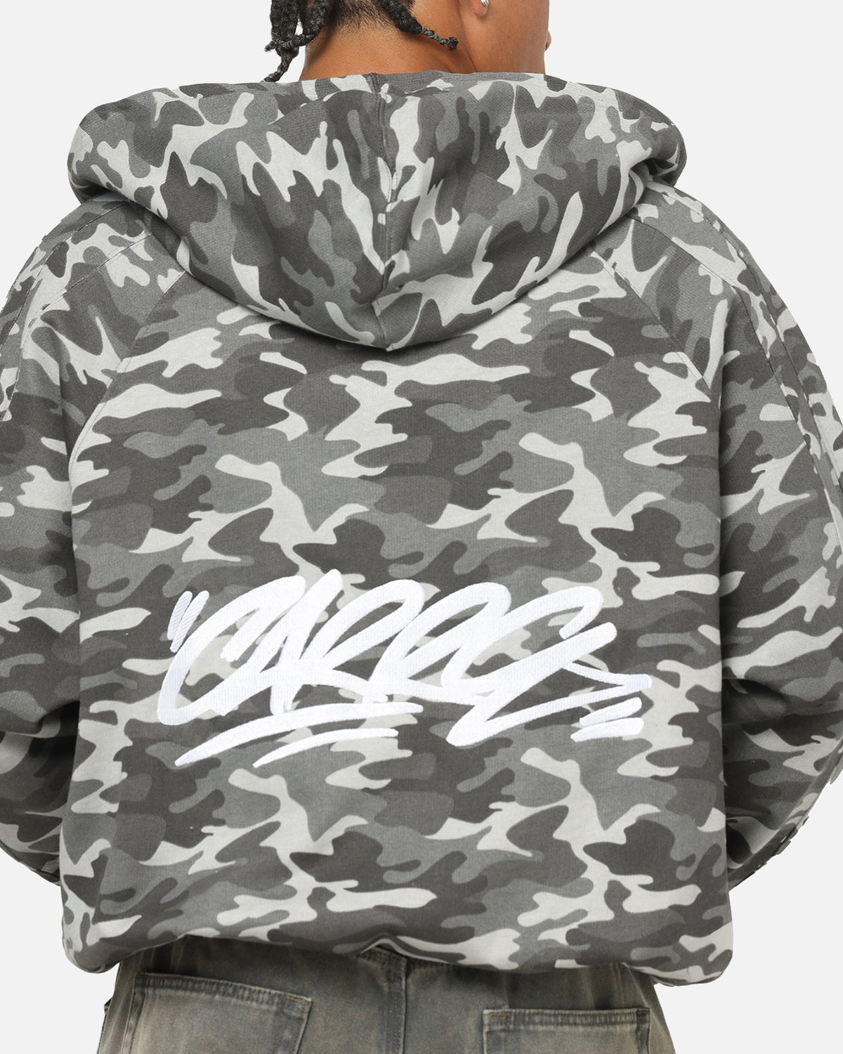 Carre Grit Hoodie Black Camo