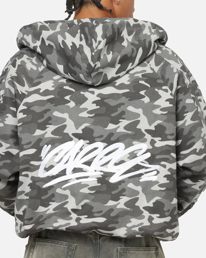 Carre Grit Hoodie Black Camo
