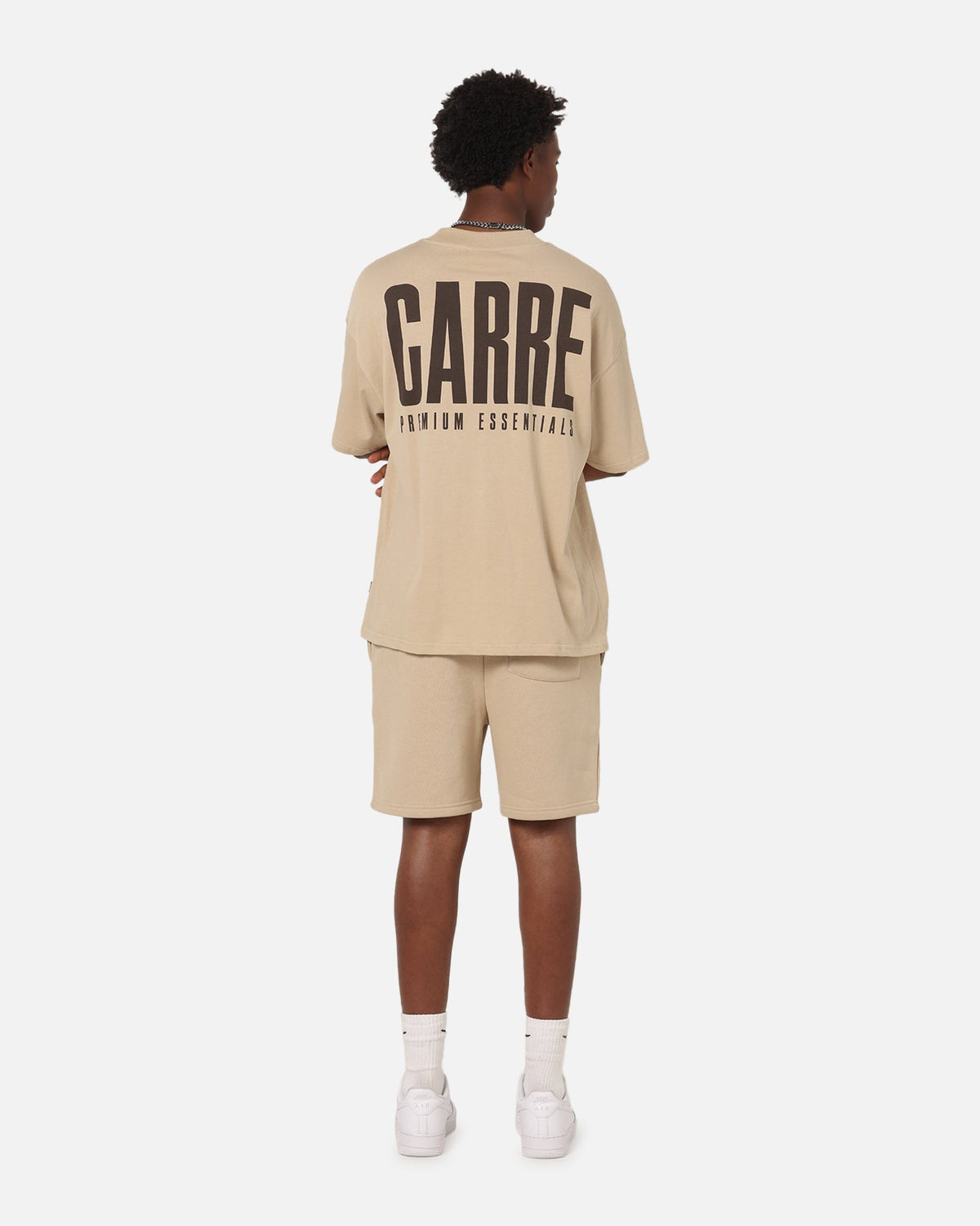 Carre Premium Essentials T-Shirt Light Brown