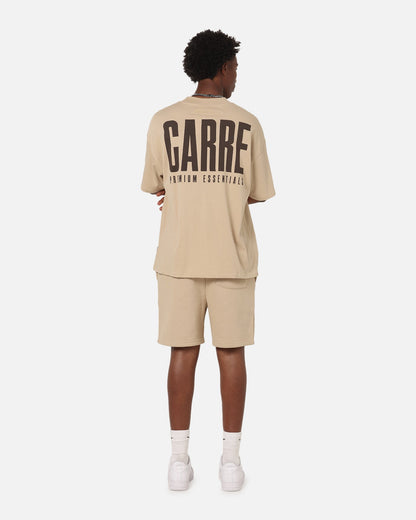 Carre Premium Essentials T-Shirt Light Brown