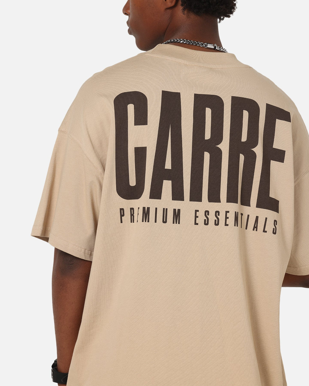 Carre Premium Essentials T-Shirt Light Brown